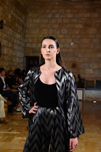Hope Wears Lebanese Fashion Runway part 2 